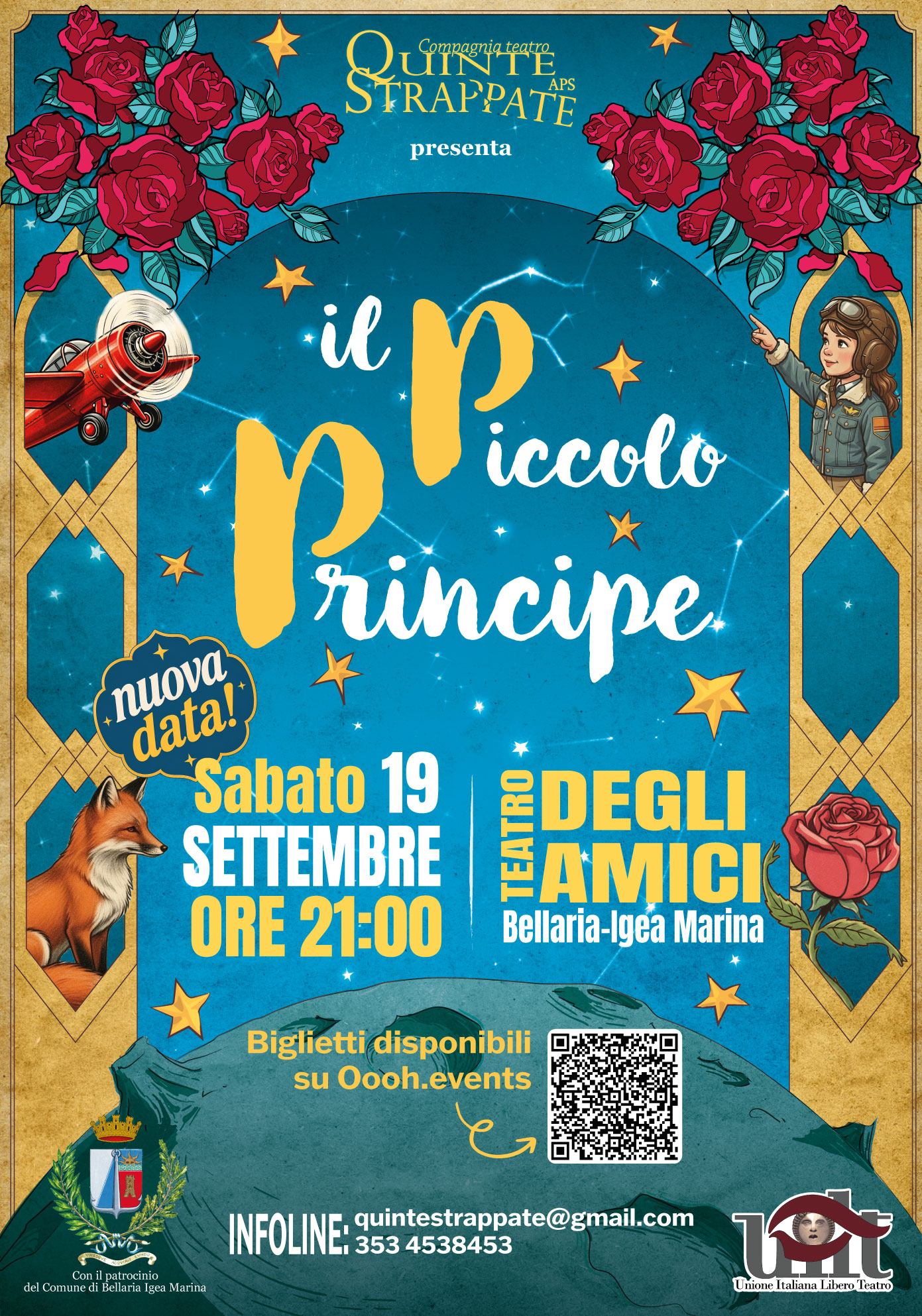 Il Piccolo Principe, 19 settembre - Teatro degli Amici (Bellaria-Igea Marina)